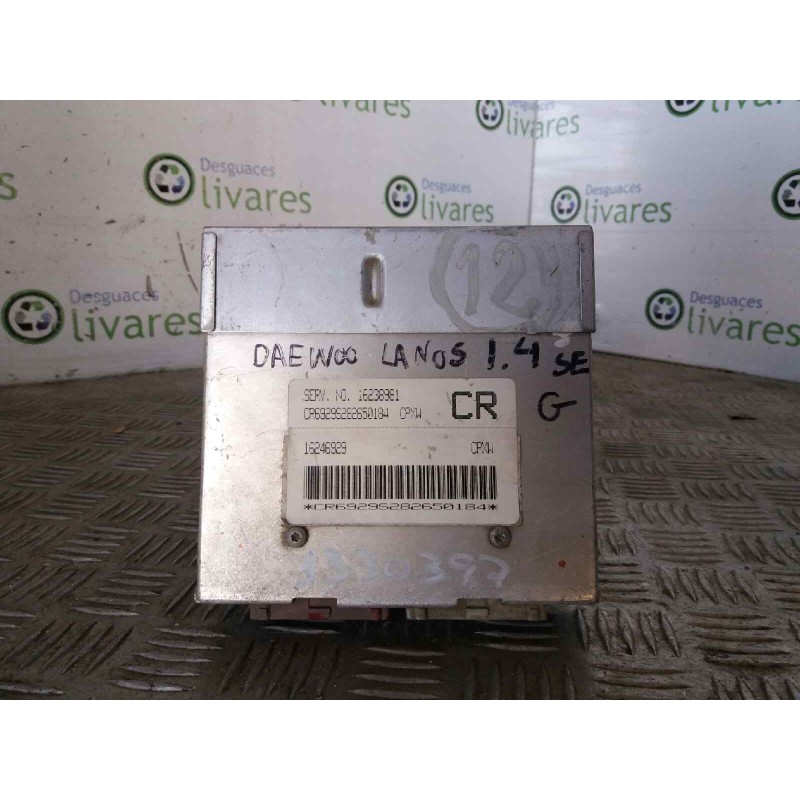 Recambio de centralita motor uce para  referencia OEM IAM 16238981 CPXW CR