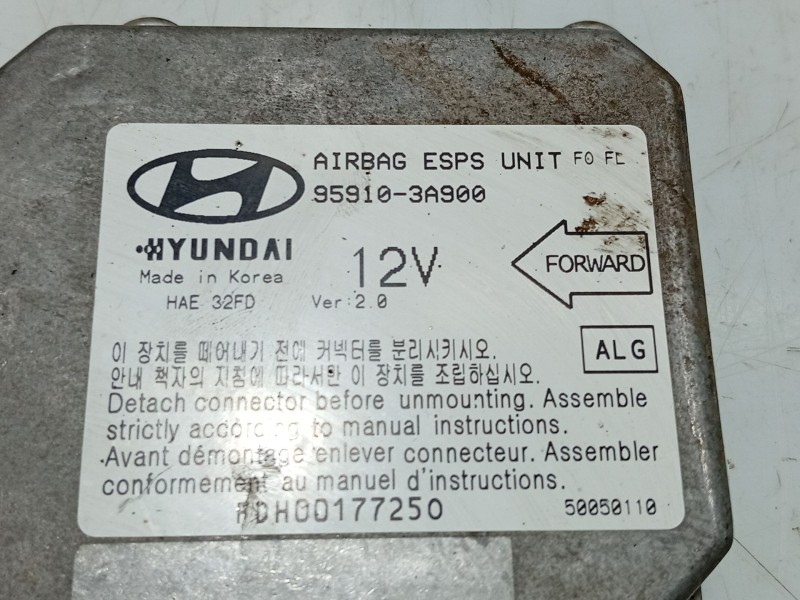 Recambio de centralita airbag para hyundai trajet (fo) 2.0 crdi gls referencia OEM IAM 959103A900  