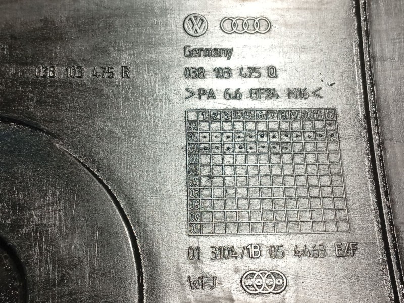 Recambio de tapa balancines para skoda fabia i combi (6y5) 1.9 tdi referencia OEM IAM   