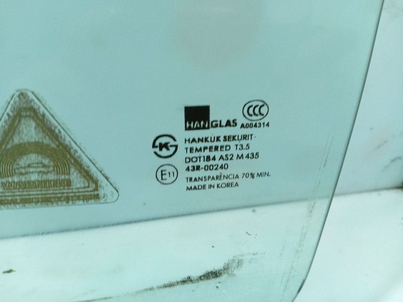 Recambio de luna delantera izquierda para hyundai trajet (fo) 2.0 crdi gls referencia OEM IAM   