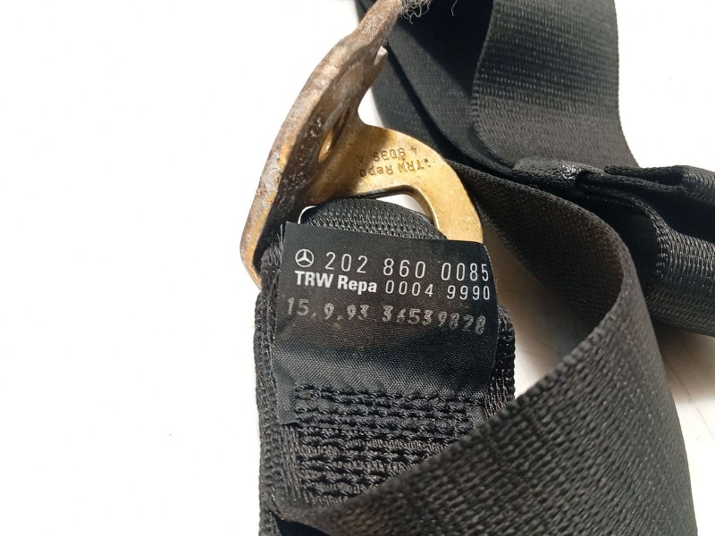 Recambio de anclaje cinturon trasero izquierdo para mercedes-benz clase c (w202) c 220 (202.022) referencia OEM IAM   