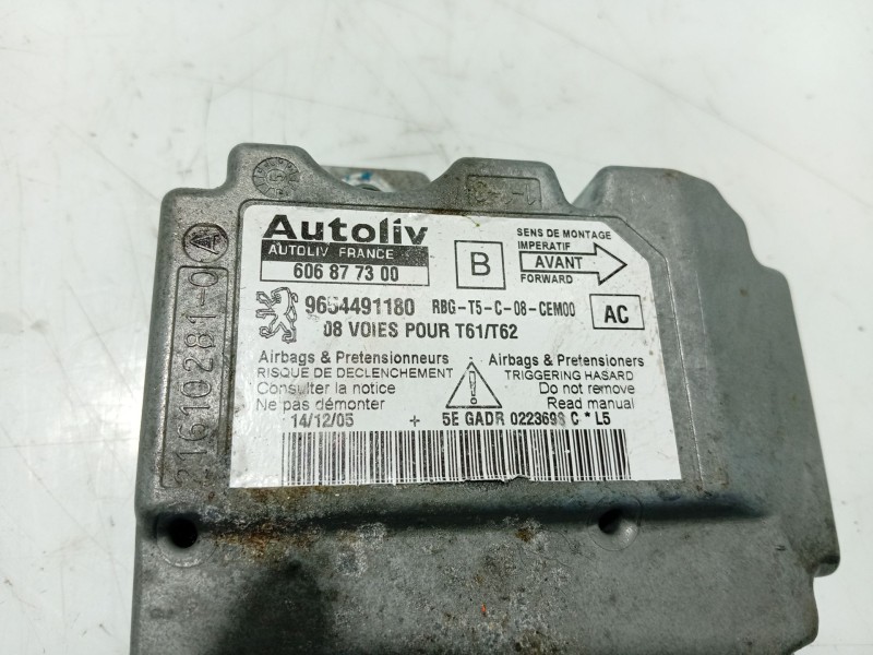 Recambio de centralita airbag para peugeot 307 (3a/c) 1.6 hdi referencia OEM IAM   