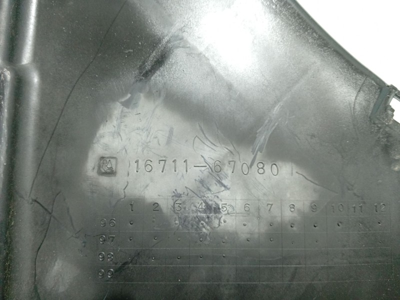 Recambio de moldura para toyota land cruiser (j9) td vx (5-ptas) kzj95 referencia OEM IAM 1671167080  