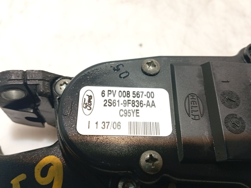Recambio de potenciometro pedal para ford fiesta v (jh_, jd_) 1.4 tdci referencia OEM IAM   