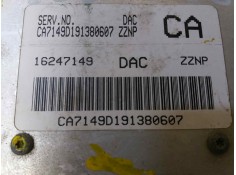 Recambio de centralita motor uce para  referencia OEM IAM 16247149 DAC CAZZNP 2