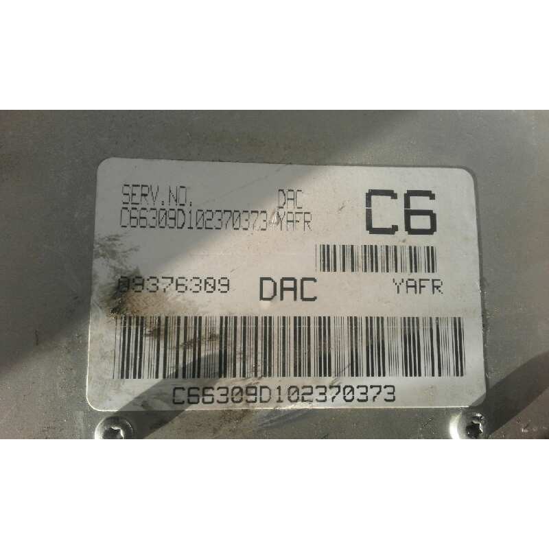Recambio de centralita motor uce para  referencia OEM IAM 09376309 DAC C6