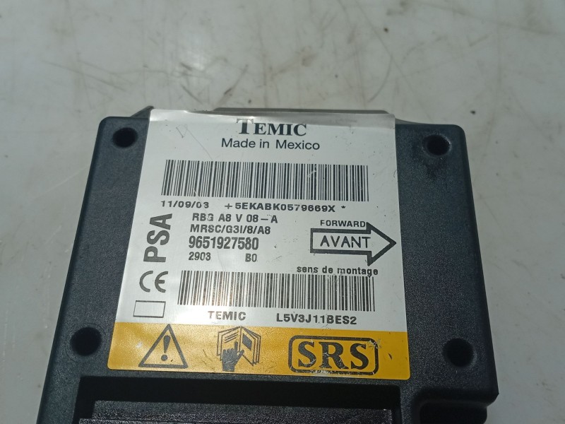 Recambio de centralita airbag para citroën c3 i (fc_, fn_) 1.4 hdi referencia OEM IAM   