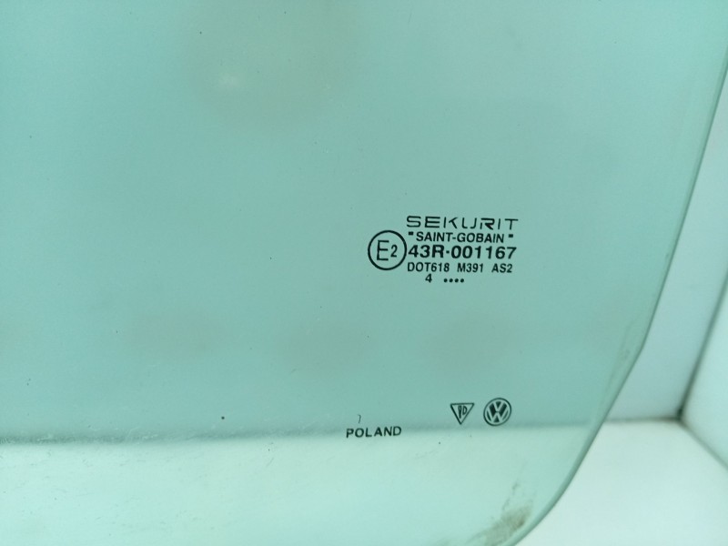 Recambio de luna delantera izquierda para volkswagen touareg (7la) referencia OEM IAM 7L0845201F  