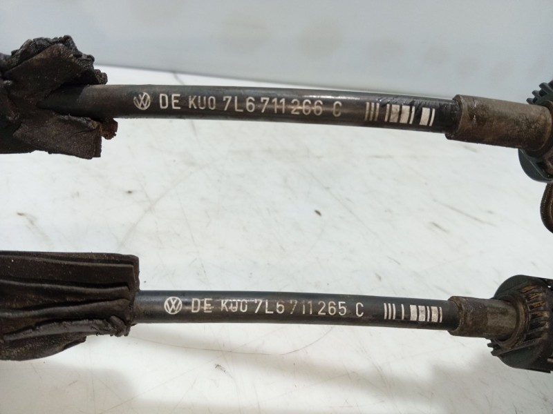 Recambio de palanca cambio para volkswagen touareg (7la) referencia OEM IAM 7L6711049C  