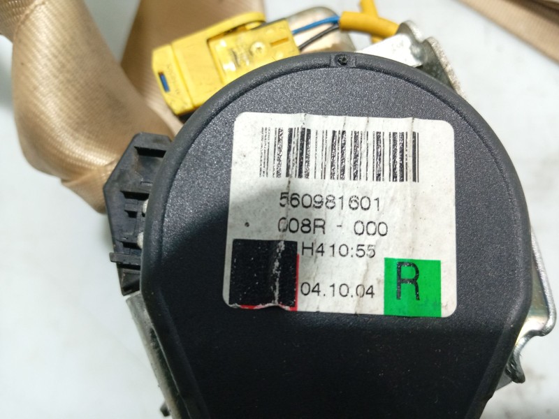 Recambio de cinturon seguridad delantero derecho para volkswagen touareg (7la) referencia OEM IAM 7L0857706H  