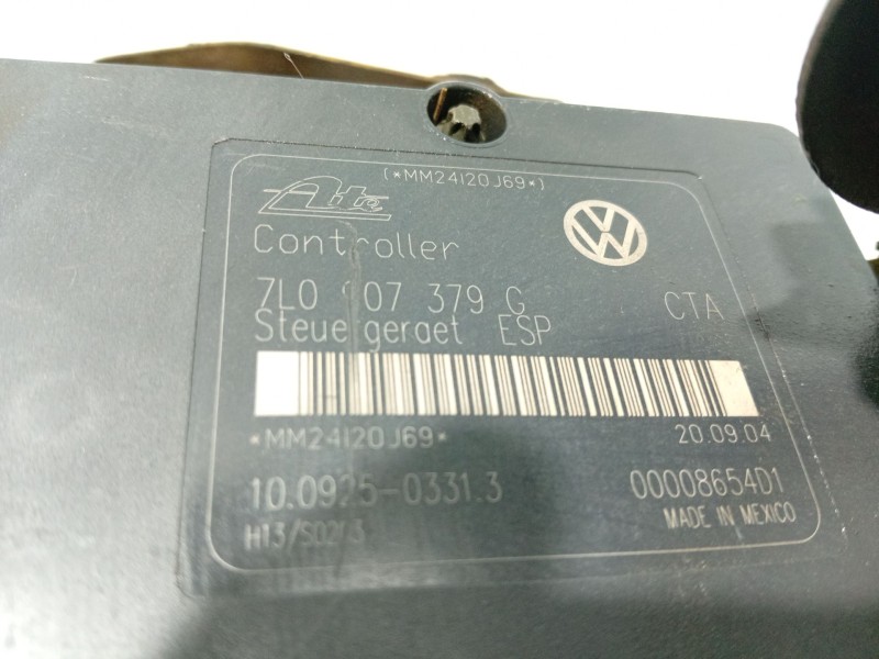Recambio de abs para volkswagen touareg (7la) referencia OEM IAM 7L0907379G 10092503313 