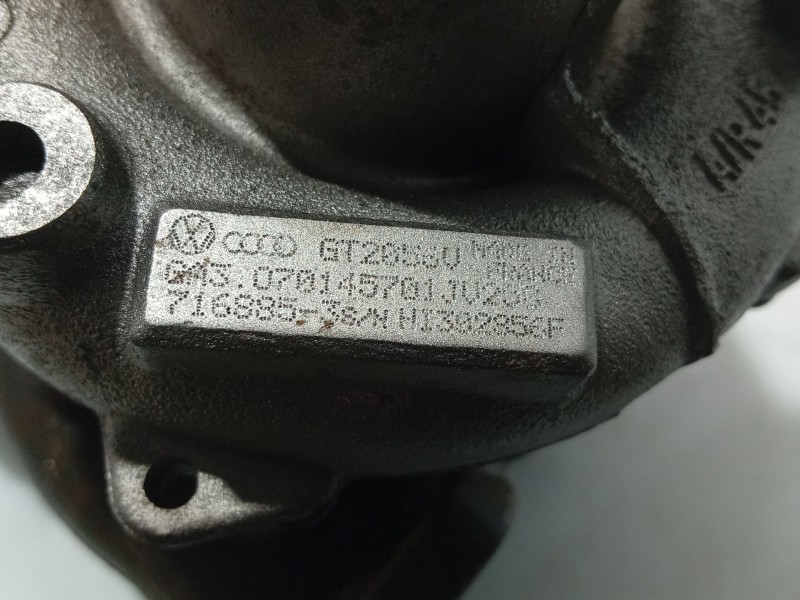 Recambio de turbocompresor para volkswagen touareg (7la) referencia OEM IAM   