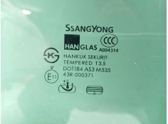 Recambio de luna trasera izquierda para ssangyong actyon referencia OEM IAM    2