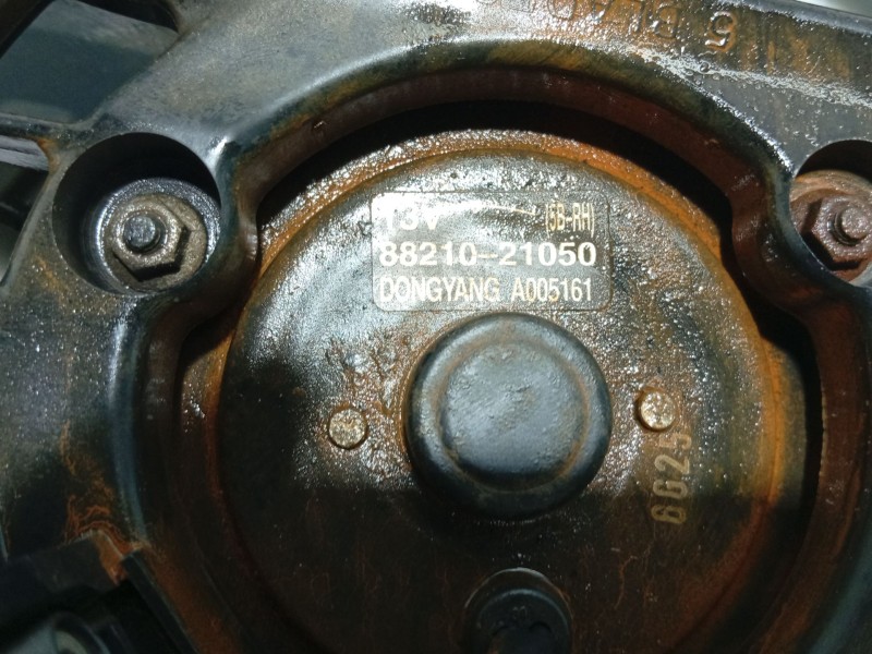 Recambio de electroventilador para ssangyong actyon referencia OEM IAM 8821009050  