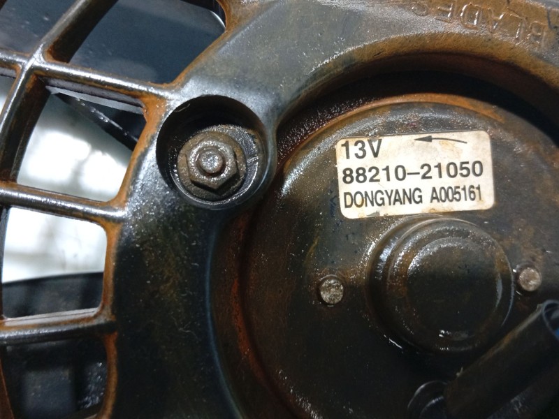 Recambio de electroventilador para ssangyong actyon referencia OEM IAM 8821009050  