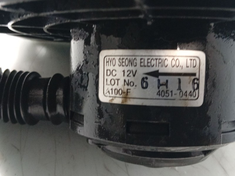 Recambio de ventilador calefaccion para ssangyong actyon referencia OEM IAM 6811109150  