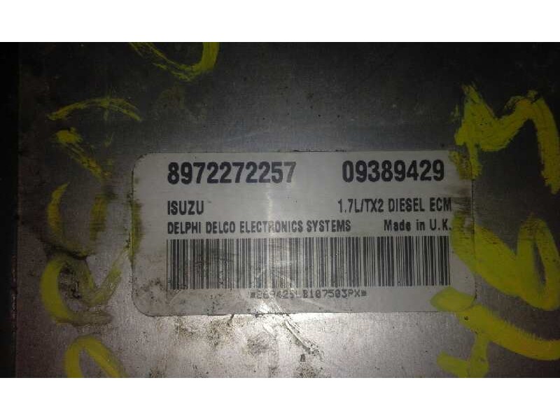 Recambio de no identificado para opel corsa c    |   0.00 - 0.03 | 2000 - 2003 referencia OEM IAM  8972272257 09389429