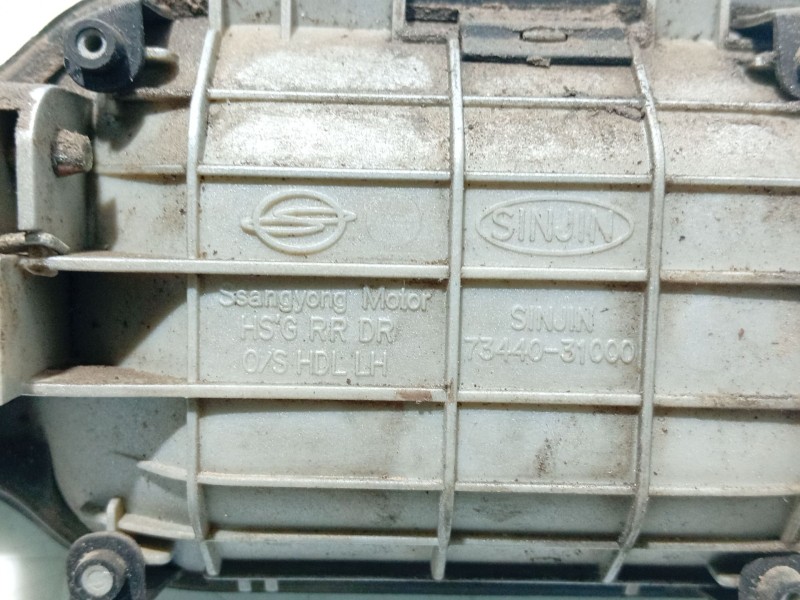 Recambio de maneta exterior trasera izquierda para ssangyong actyon referencia OEM IAM 0  