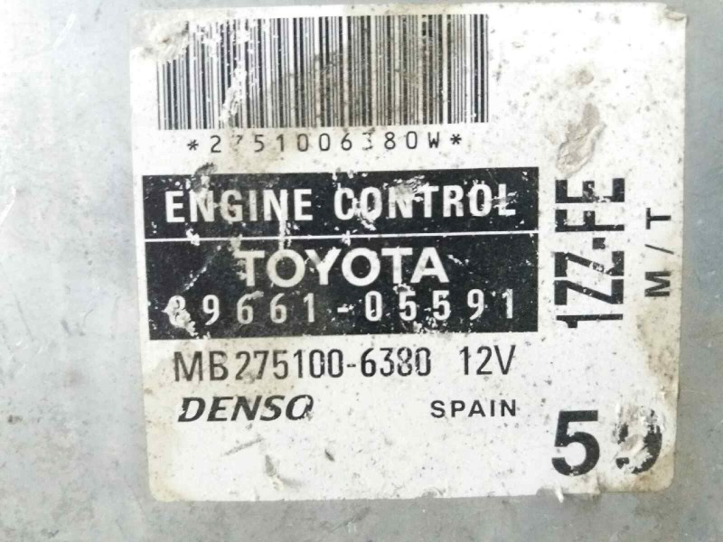 Recambio de centralita check control para toyota avensis berlina (t25)    |   0.03 - 0.09 | 2003 - 2009 referencia OEM IAM 89661
