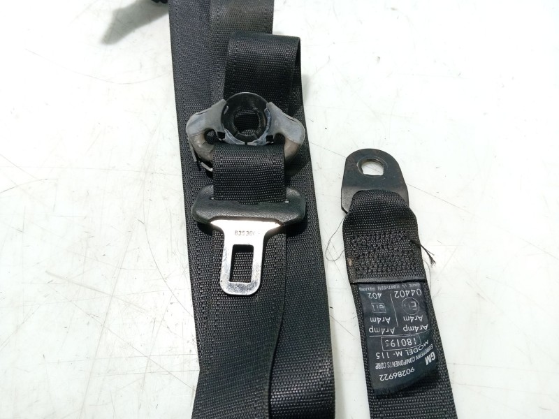 Recambio de cinturon seguridad delantero derecho para opel astra f sedán (t92) 1.7 tds (f19, m19) referencia OEM IAM 90286932  