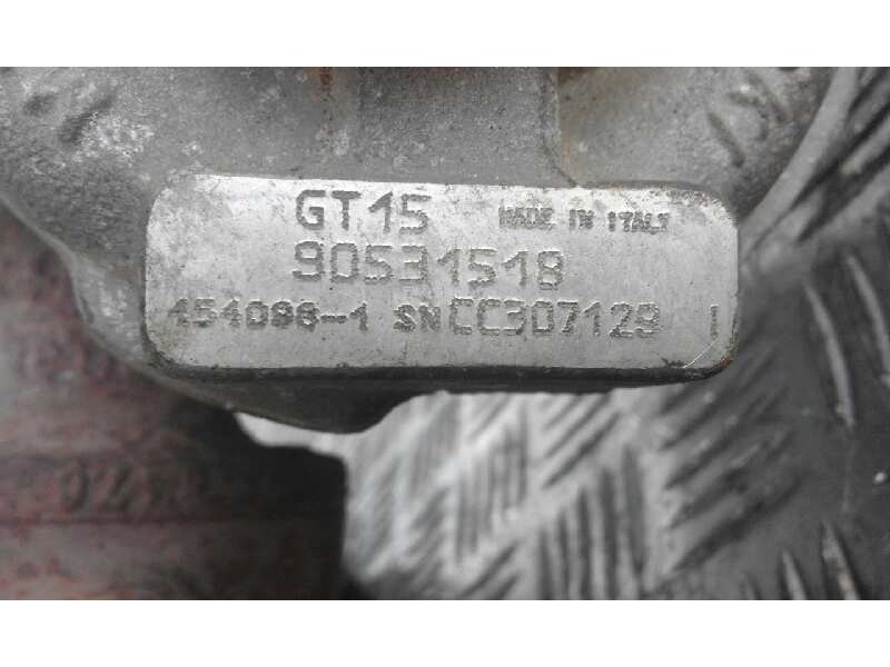 Recambio de turbocompresor para opel astra g berlina comfort   |   02.98 - 12.03 | 1998 - 2003 | 101 cv / 74 kw referencia OEM I