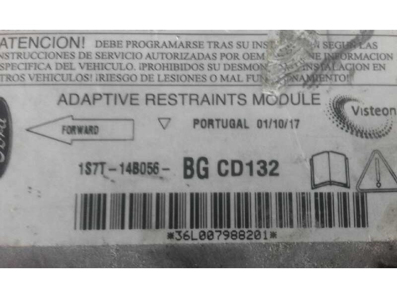Recambio de centralita airbag para ford mondeo berlina (ge) trend   |   09.00 - 12.02 | 2000 - 2002 | 116 cv / 85 kw referencia 