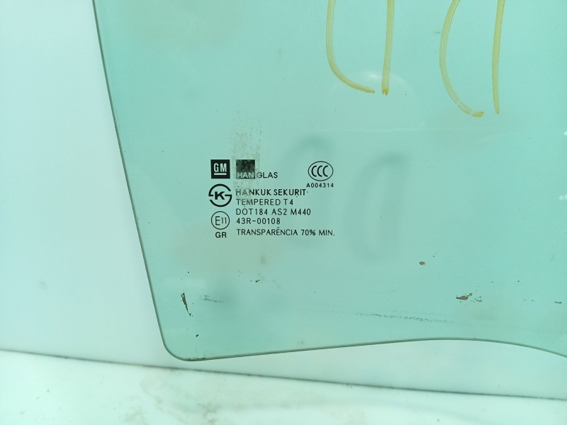 Recambio de luna delantera derecha para chevrolet aveo hatchback (t300) 1.3 d referencia OEM IAM 95963638  