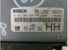 Recambio de centralita motor uce para opel omega b 2.5 v6 cat (l80)   |   0.94 - 0.99 | 1994 - 1999 | 170 cv / 125 kw referencia 2