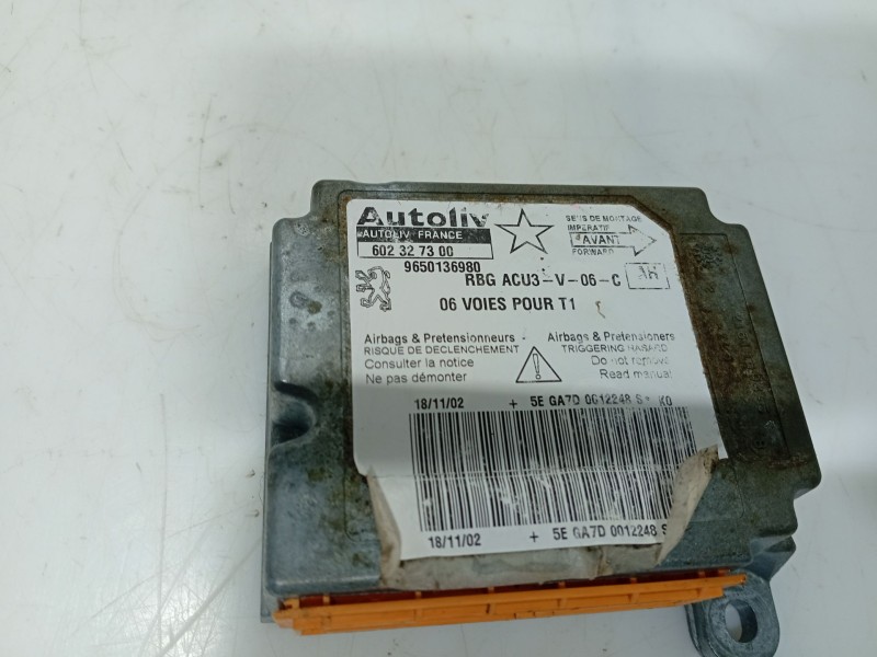 Recambio de centralita airbag para peugeot 206 hatchback (2a/c) 1.4 i referencia OEM IAM   