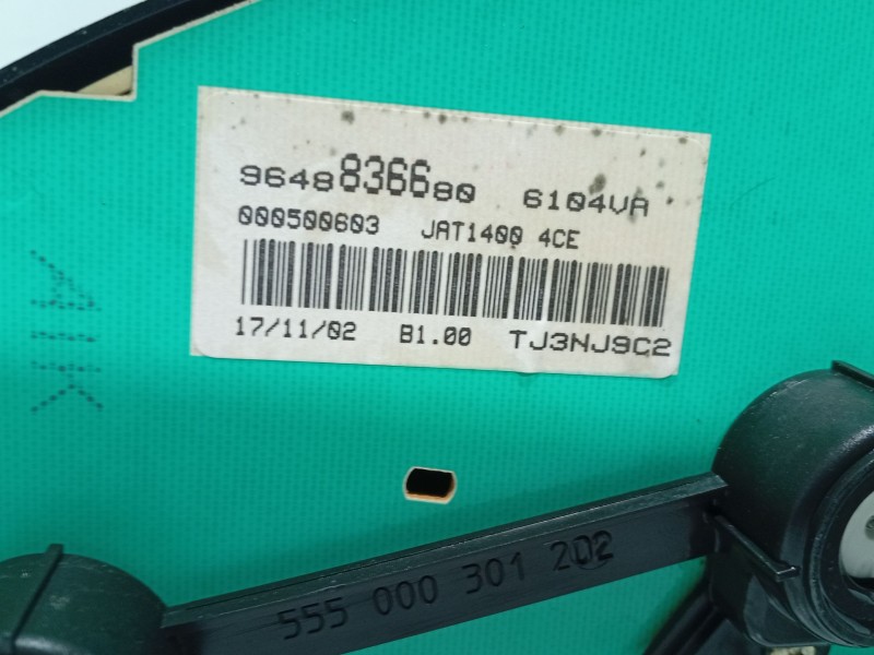 Recambio de cuadro instrumentos para peugeot 206 hatchback (2a/c) 1.4 i referencia OEM IAM   