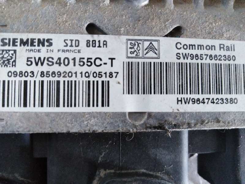 Recambio de centralita motor uce para  referencia OEM IAM 5WS40155CT 5W9657662380 