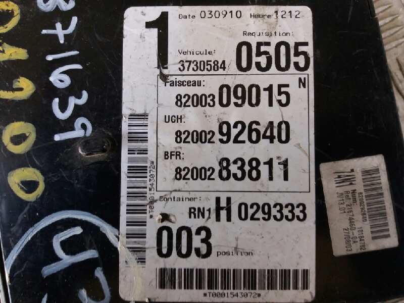 Recambio de caja reles / fusibles para renault laguna ii grandtour (kg0) expression   |   03.01 - 12.05 | 2001 - 2005 | 120 cv /