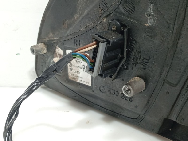 Recambio de retrovisor derecho para opel astra h (a04) 1.7 cdti (l48) referencia OEM IAM   
