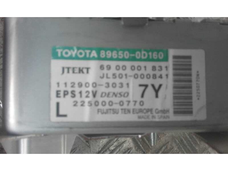 Recambio de modulo electronico para toyota yaris 1.4 turbodiesel cat   |   0.08 - ... | 2008 | 90 cv / 66 kw referencia OEM IAM 