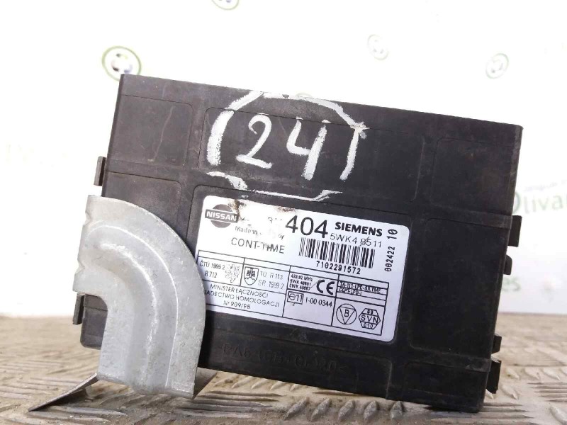 Recambio de centralita cierre para nissan almera (n16/e)    |   0.00 - 0.06 | 2000 - 2006 referencia OEM IAM 7102291572 5WK48511