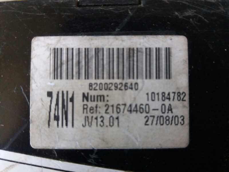 Recambio de caja reles / fusibles para renault laguna ii grandtour (kg0) expression   |   03.01 - 12.05 | 2001 - 2005 | 120 cv /