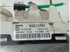 Recambio de mando calefaccion / aire acondicionado para opel meriva a monospace (x03) 1.4 16v twinport (e75) referencia OEM IAM  2