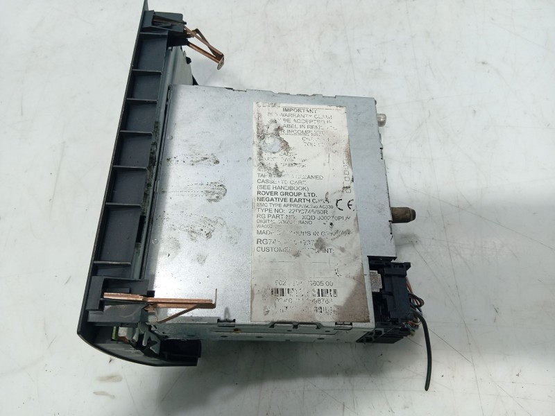 Recambio de sistema audio / radio cd para rover 75 (rj) 2.0 cdt referencia OEM IAM   