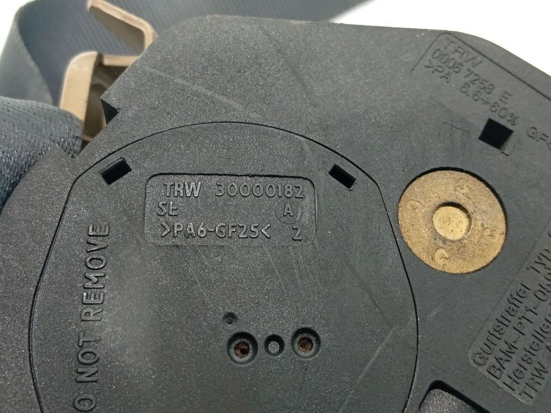 Recambio de cinturon seguridad trasero izquierdo para rover 75 (rj) 2.0 cdt referencia OEM IAM EVL104022PMA  