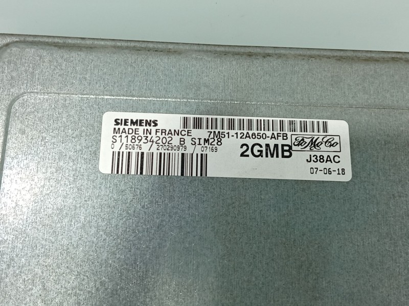 Recambio de centralita motor uce para ford focus ii (da_, hcp, dp) 1.6 referencia OEM IAM   