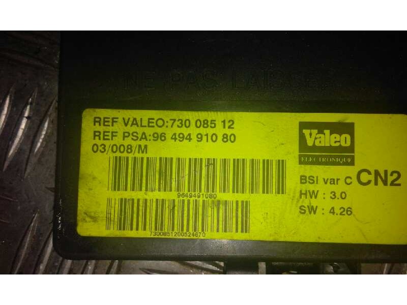 Recambio de caja reles / fusibles para citroen xsara berlina    |   0.97 - 0.05 | 1997 - 2005 referencia OEM IAM 73006212 964949