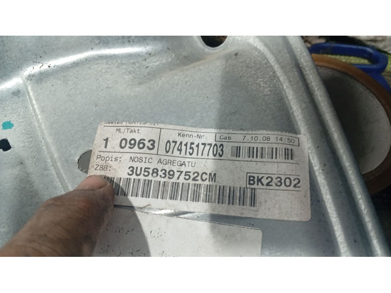 Recambio de elevalunas trasero derecho para skoda superb i (3u4) 2.0 tdi referencia OEM IAM   