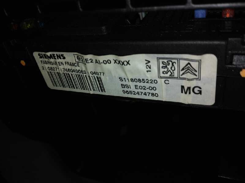 Recambio de caja reles / fusibles para peugeot 206 berlina 1.4 hdi   |   0.98 - ... | 1998 | 68 cv / 50 kw referencia OEM IAM S1