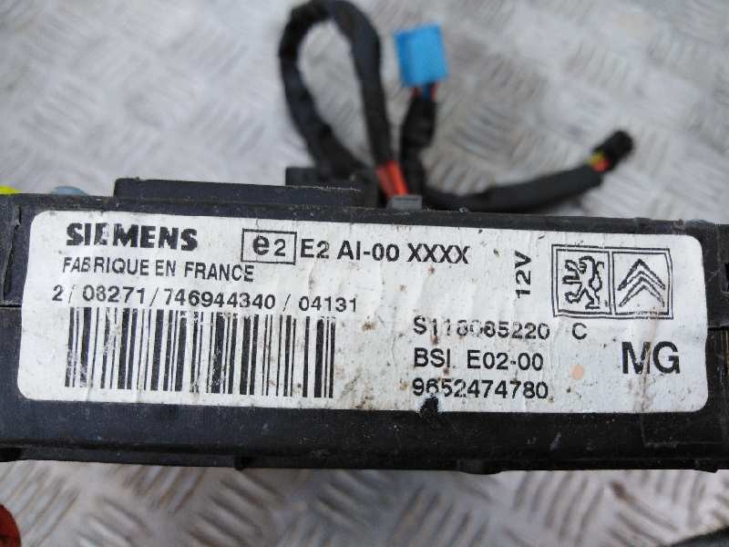 Recambio de caja reles / fusibles para peugeot 206 berlina 1.4 hdi   |   0.98 - ... | 1998 | 68 cv / 50 kw referencia OEM IAM S1