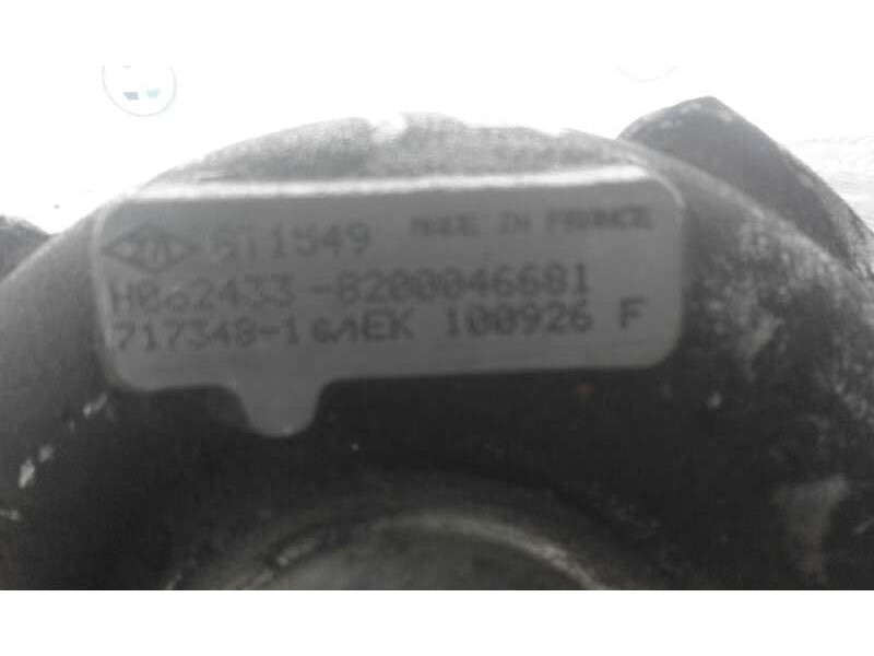 Recambio de turbocompresor para renault scenic (ja..) 1.9 dti century   |   03.01 - 12.03 | 2001 - 2003 | 80 cv / 59 kw referenc