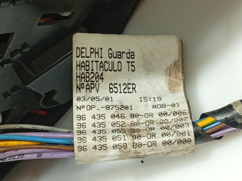 Recambio de piloto trasero izquierdo para peugeot 307 (3a/c) 1.6 16v referencia OEM IAM 6350P3  