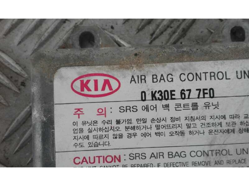 Recambio de centralita airbag para kia rio ls berlina   |   0.00 - ... | 2000 | 75 cv / 55 kw referencia OEM IAM  0K30E677F0 