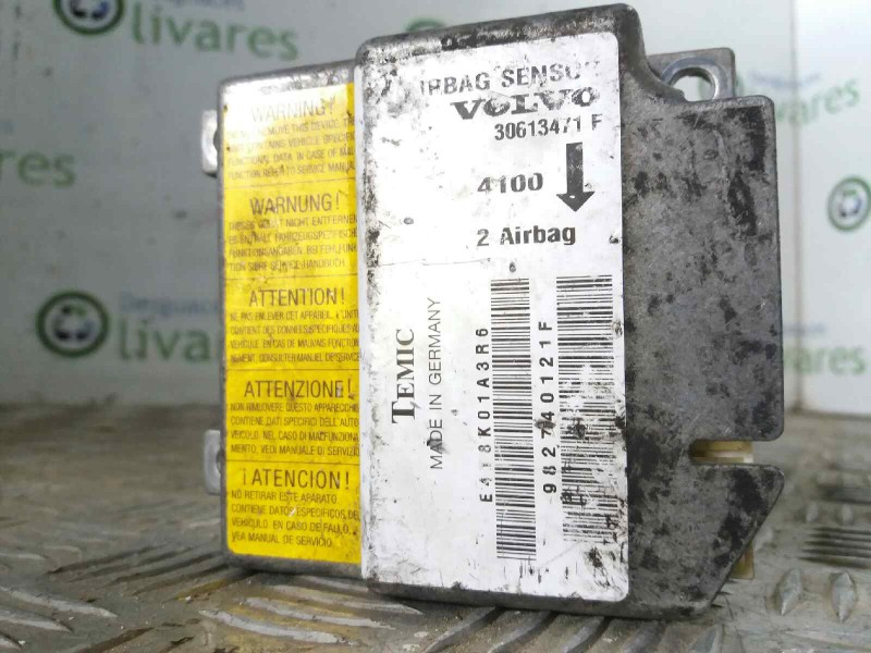 Recambio de centralita airbag para volvo v40 familiar 1.9 d   |   05.99 - 12.00 | 1999 - 2000 | 95 cv / 70 kw referencia OEM IAM