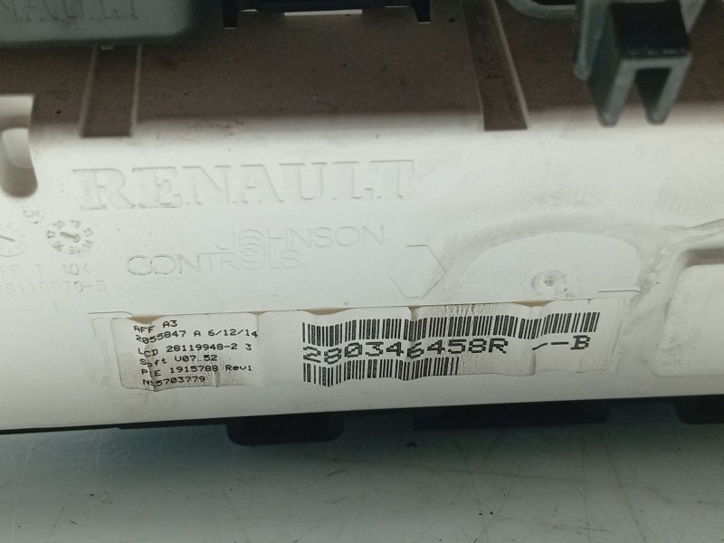 Recambio de pantalla multifuncion para renault megane iii hatchback (bz0/1_, b3_) 1.5 dci (bz1g, bz1w, bz0r) referencia OEM IAM 