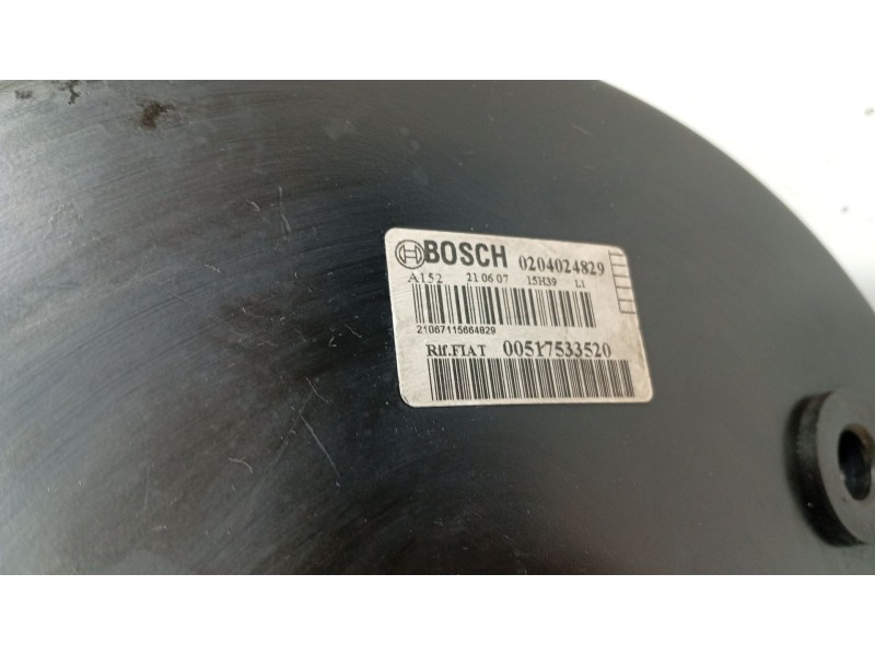 Recambio de servofreno para fiat bravo ii (198_) 1.9 d multijet (198axb1a) referencia OEM IAM NOCOMERCIAL  